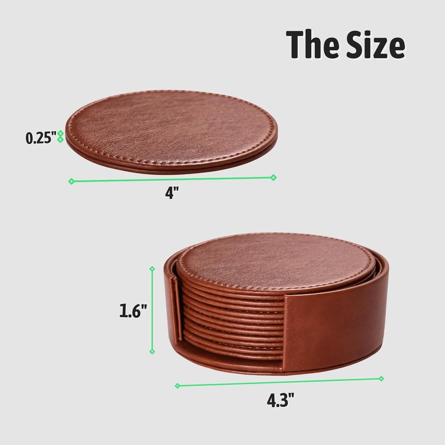 Holder / Elegant Home Decor & / Brown / Set of 6