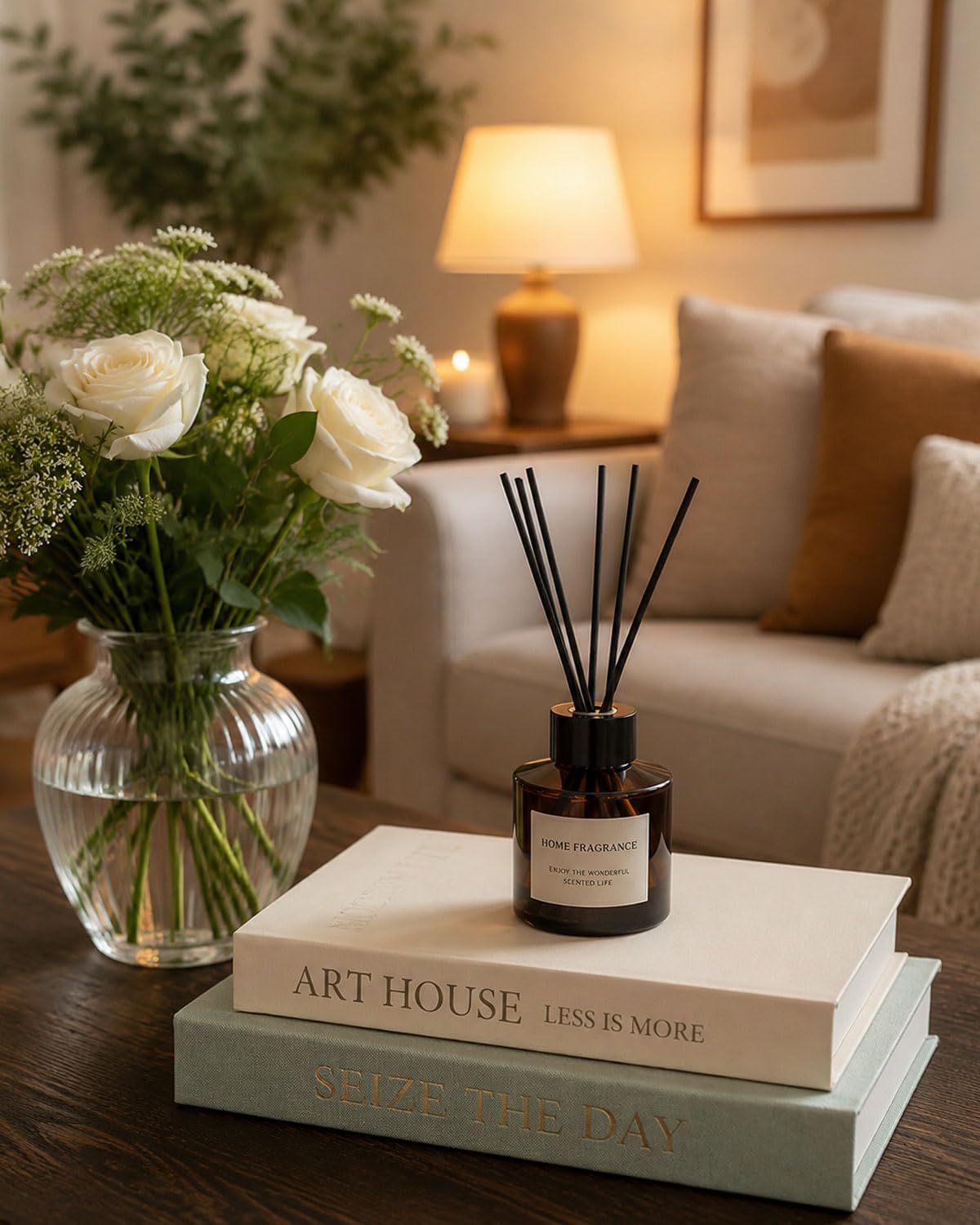 Linen Decor Books / Set of 2