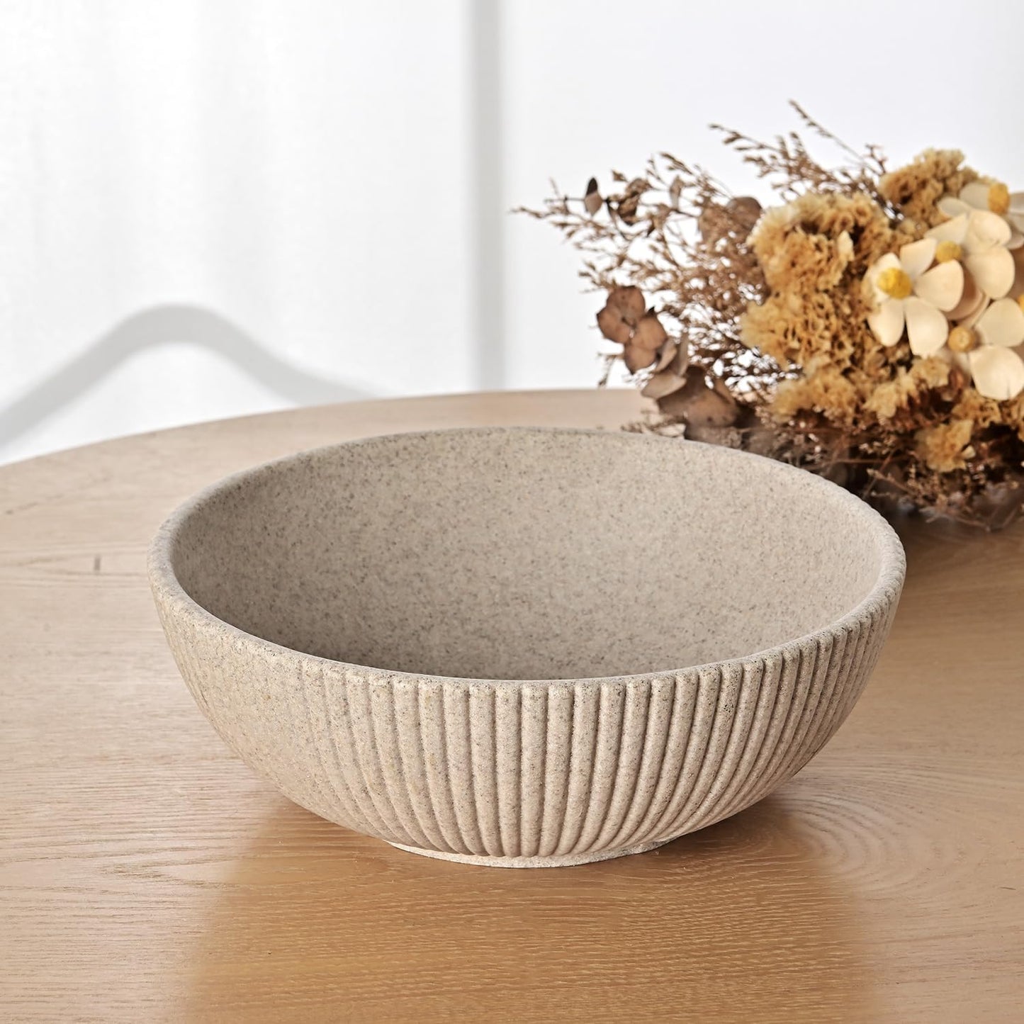 Modern Handicraft Bowls / 7.7" key bowl for entryway coffee table decor