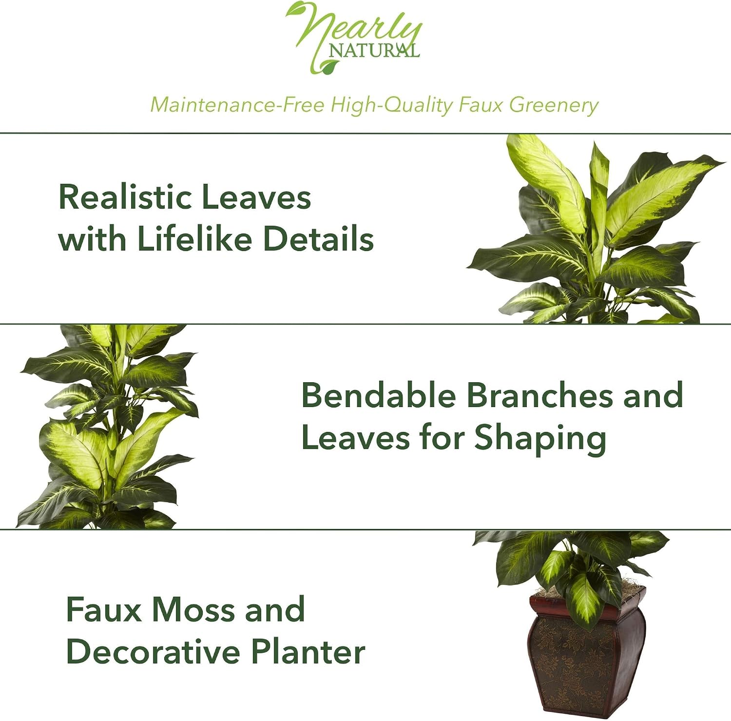 Floor Plant Faux Greenery