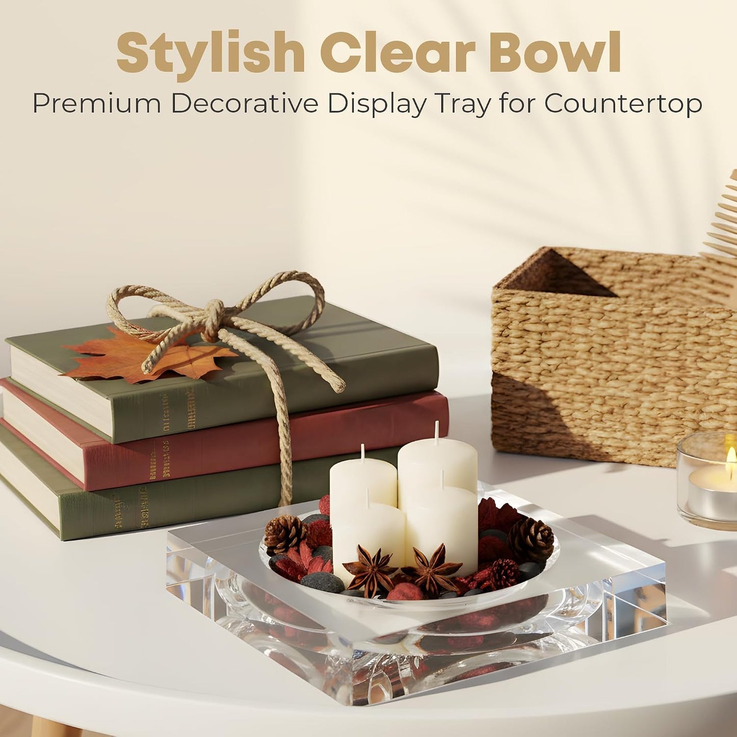 Acrylic Catchall Tray / Clear