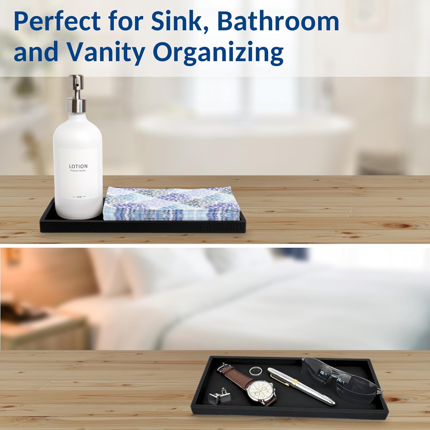 Dish Soap Trays / Black / Large 11.7