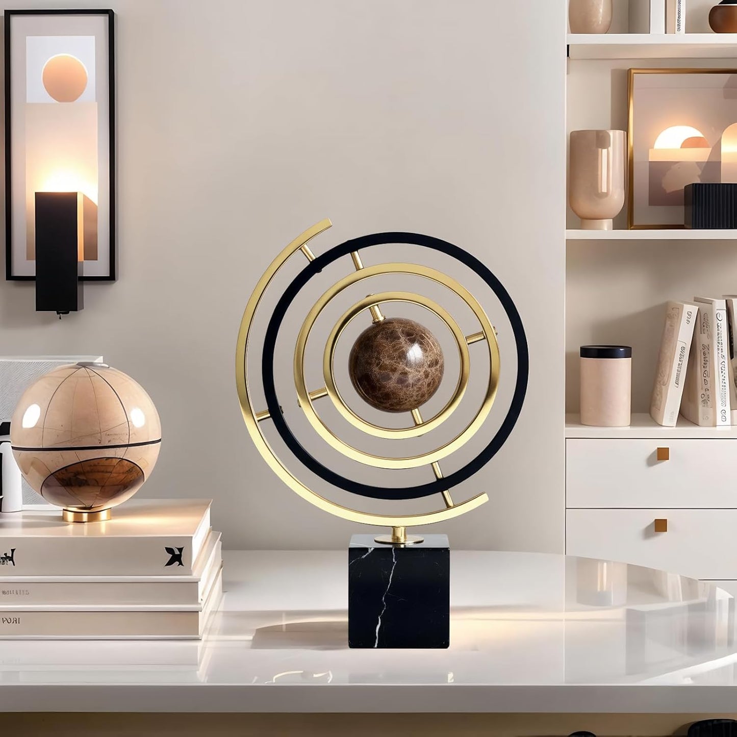Abstract Art Inspired Statue Decor