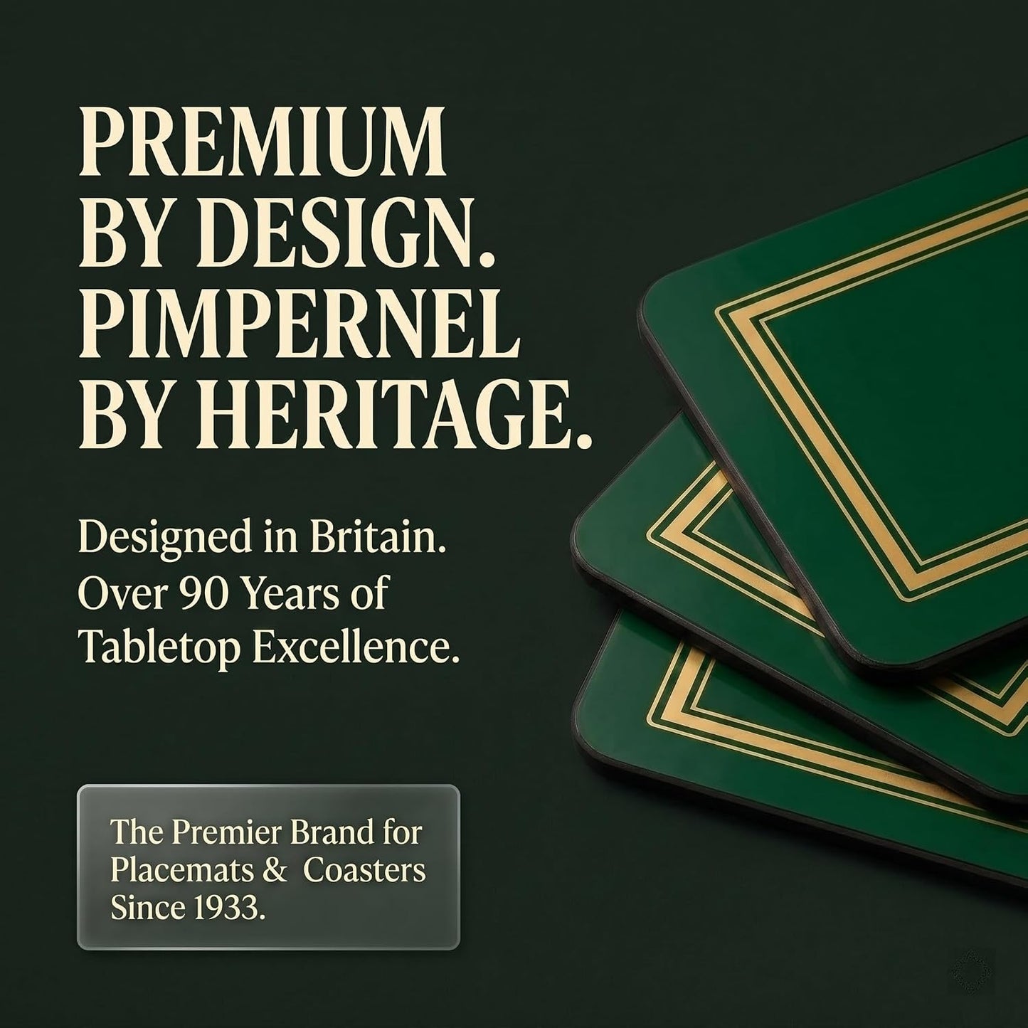 Pimpernel Series Coaster Set