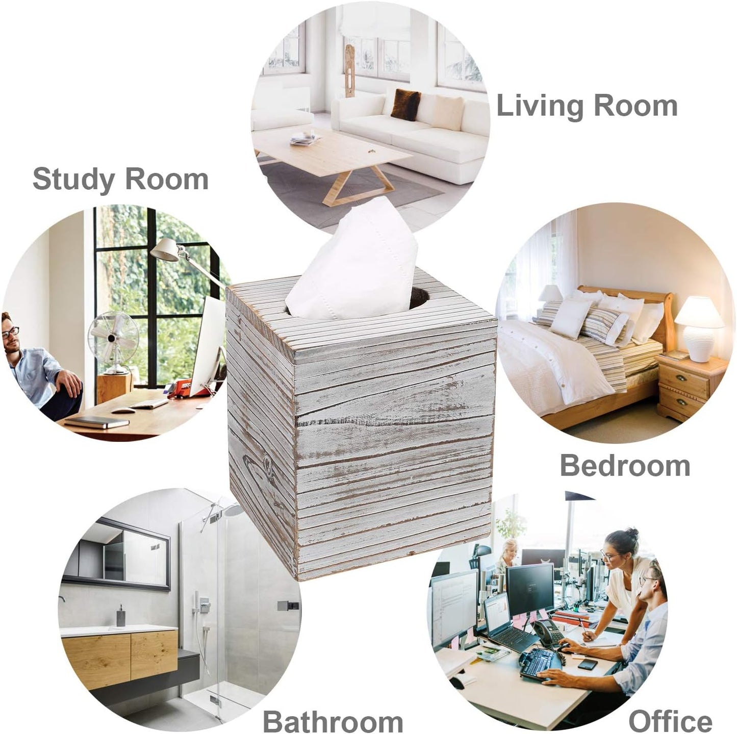 Square Tissue Box Cover