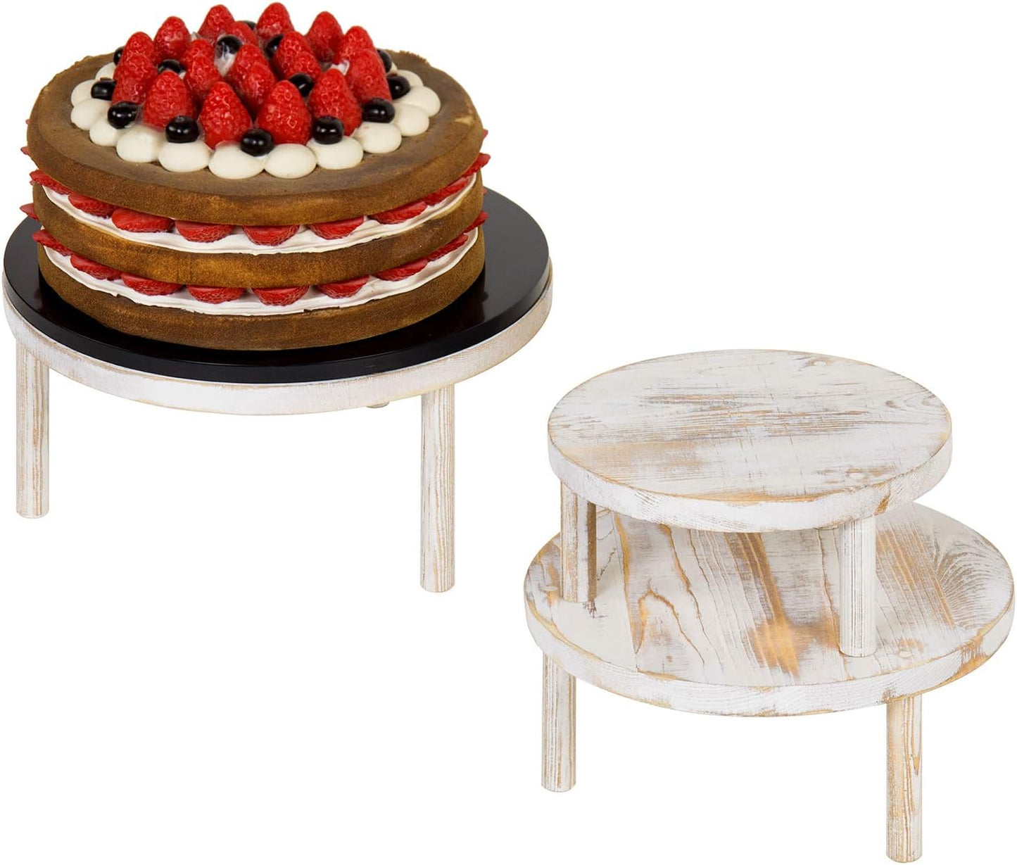 Wooden Cupcake Stand / Set of 3