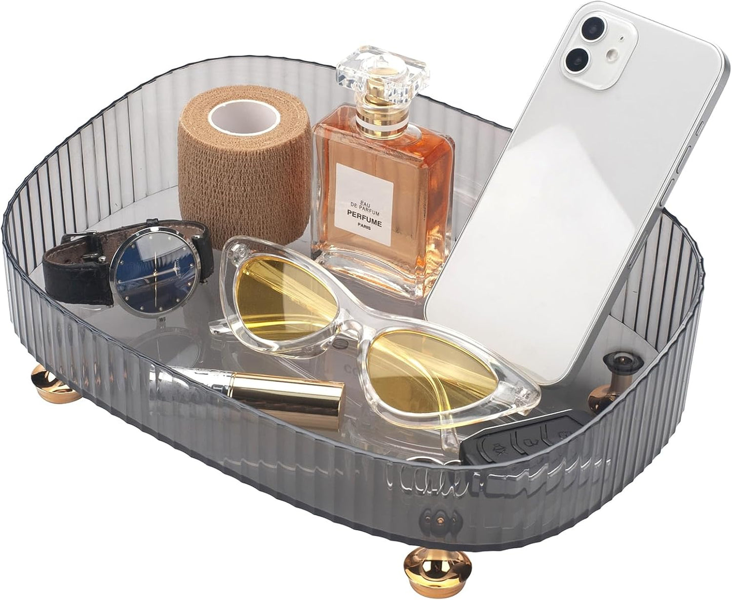 Bathroom Vanity Tray / Gray