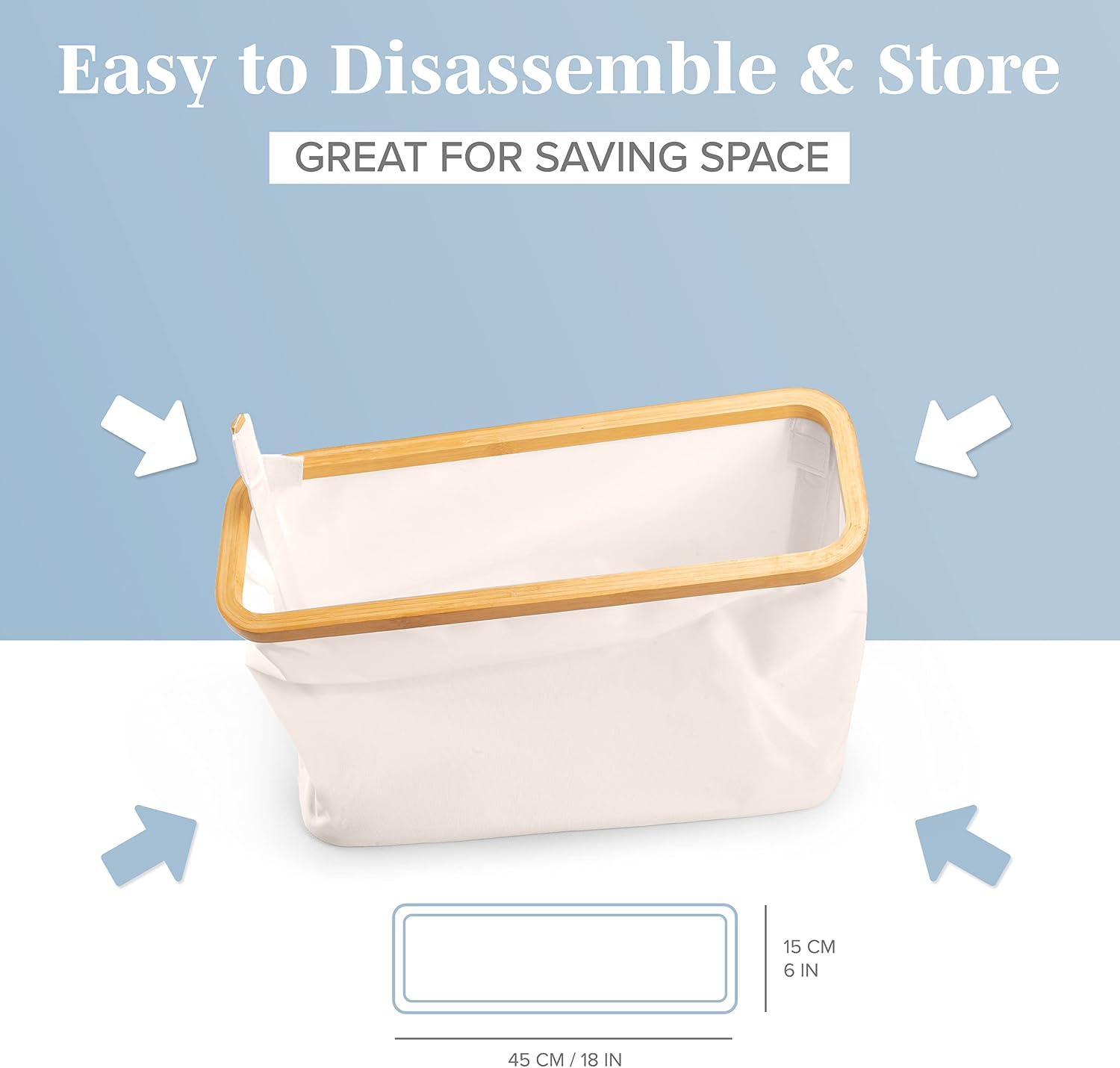 LONBET Toilet Paper Storage for 12 Rolls, Stackable & Foldable - The Ultimate Bathroom Organizer - Waterproof Basket