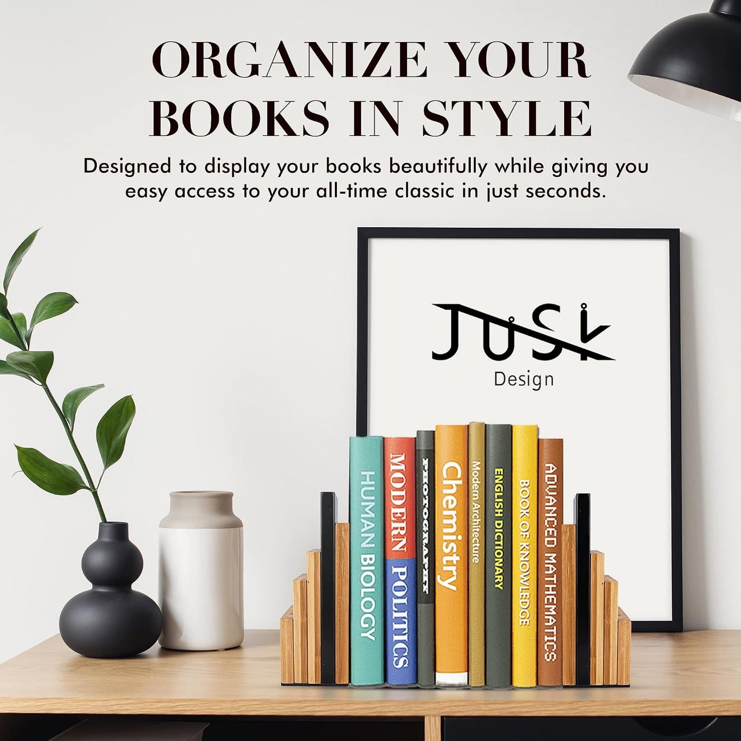 Book Holders / Non-Skid Decorative Bookends