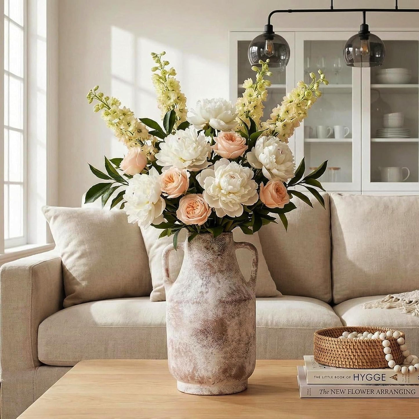 Rustic Farmhouse Vase / 005-terracotta
