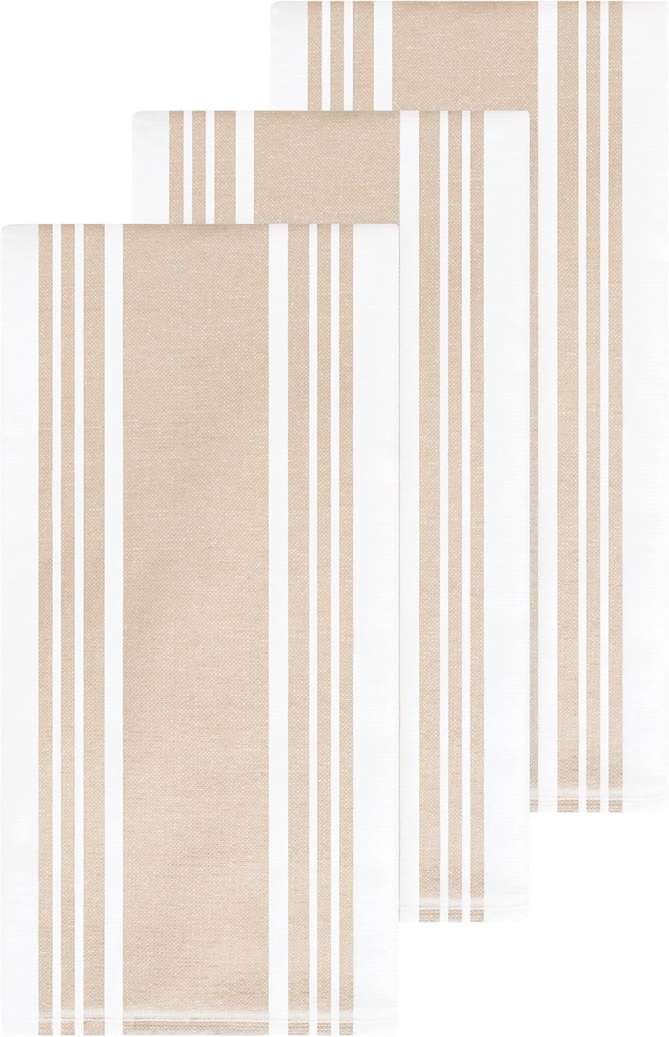 All-Clad Dual-Purpose Kitchen Towels: Highly Absorbent - 100% Cotton, 17"x30" Dish Towels for Cleaning & Drying Dishes