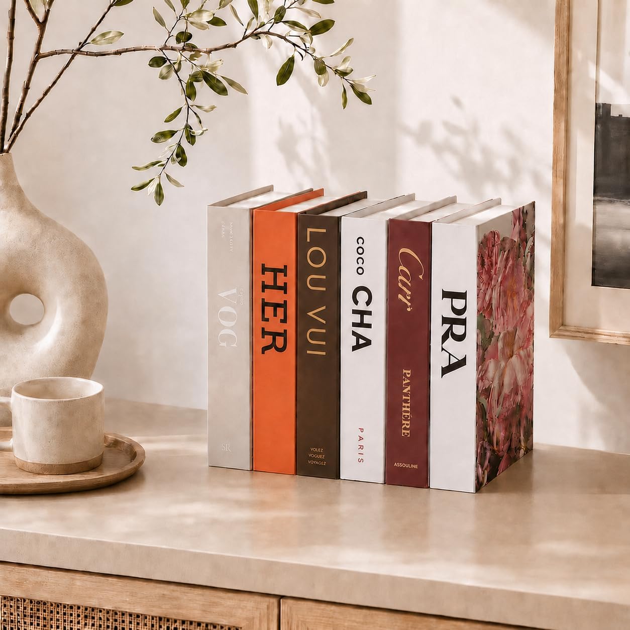 Decorative Faux Book Boxes / Set of 6
