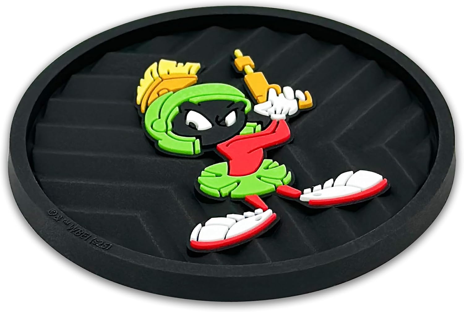 Officially Licensed Looney Tunes the Martian Automotive 3D Textured Silicone Coasters / Marvin