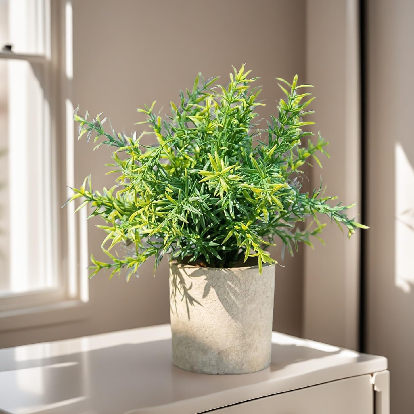 Small Faux Plants / Green / Set of 5