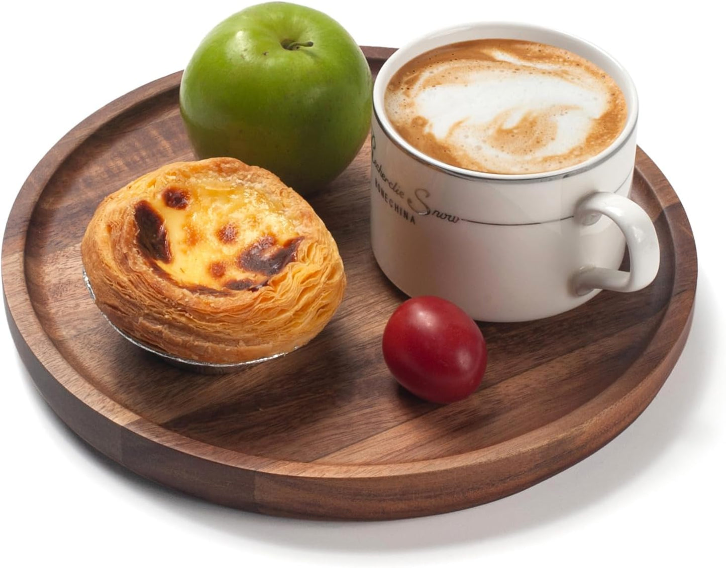 Round Wood Tray / 7.9