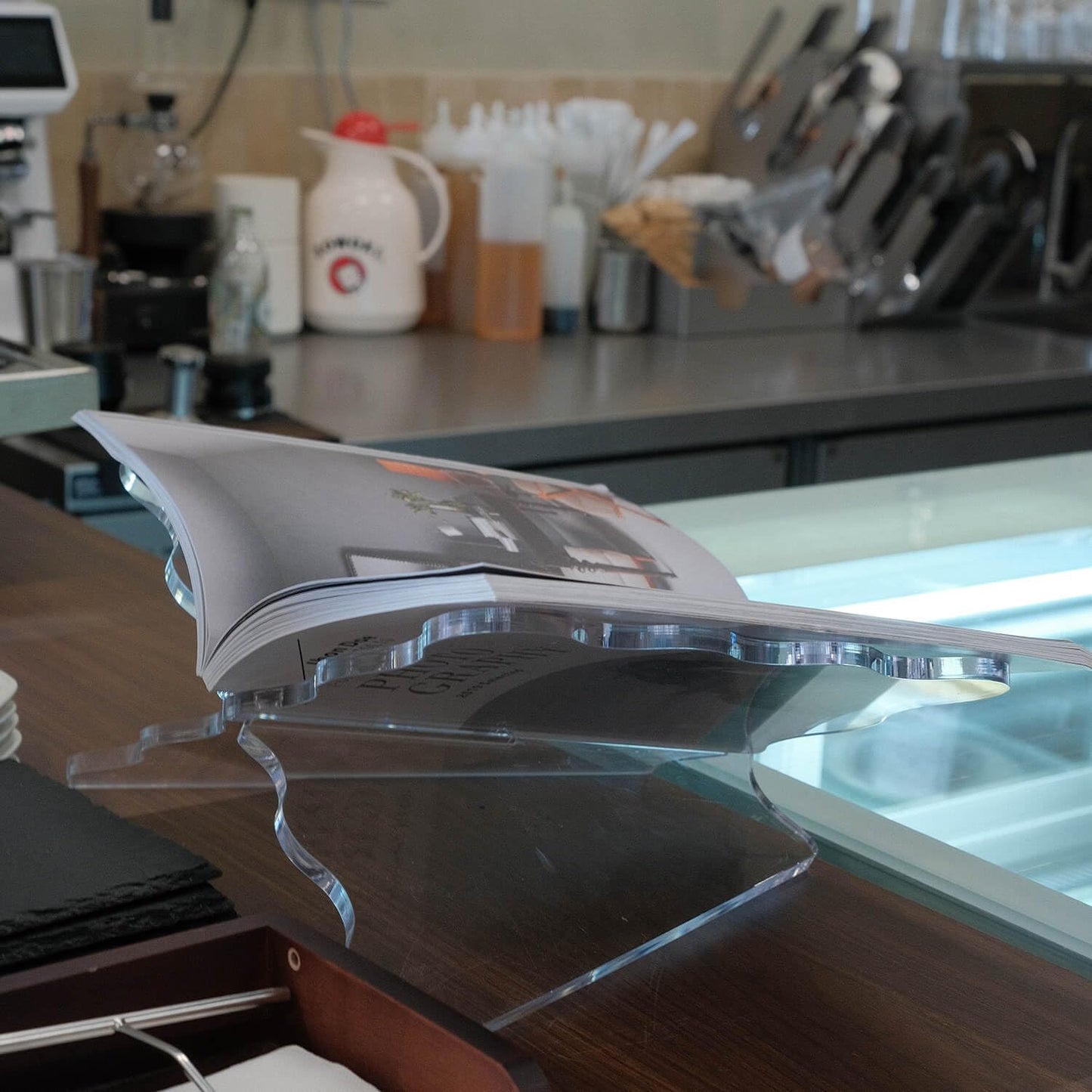 Acrylic Book Holder / Clear / Large