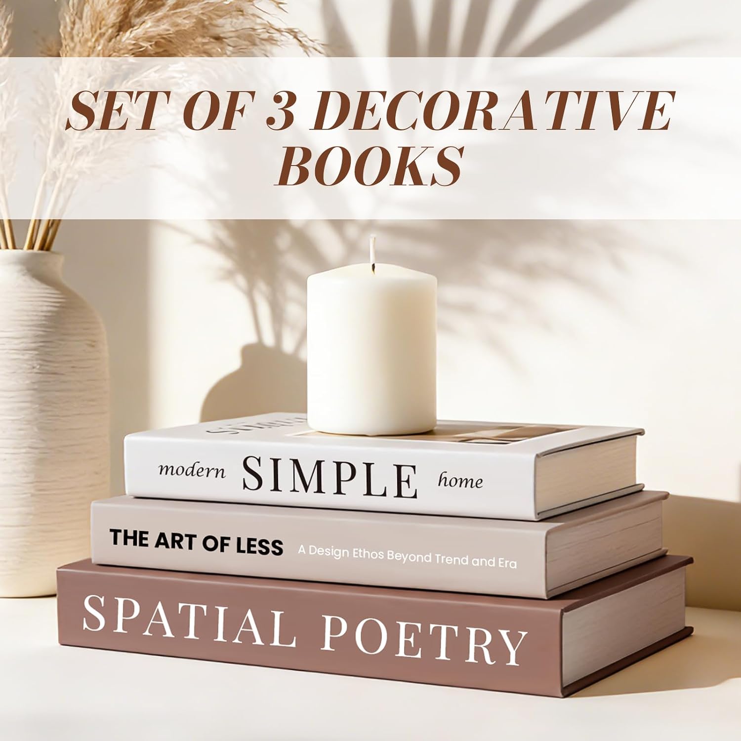 Fake Books / Decorative Books / Set of 3