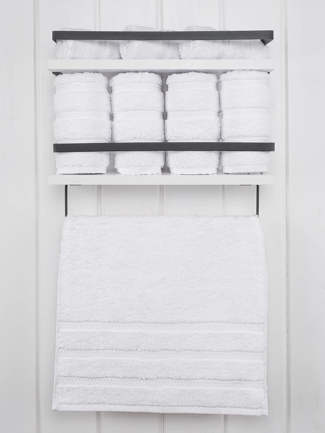 American Soft Linen 100% Cotton Luxury Turkish Towels, 4 PC Hand Towel Set | Soft Absorbent Quick Dry OEKO Tex Standard