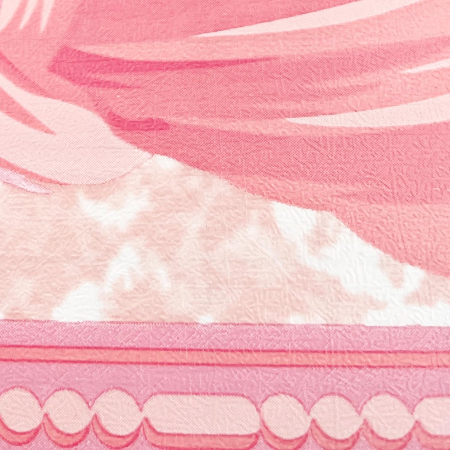 Yifely Bowknot Wallpaper Border Peel & Stick Wall Covering Kitchen Bathroom Bedroom Tiles / Pink