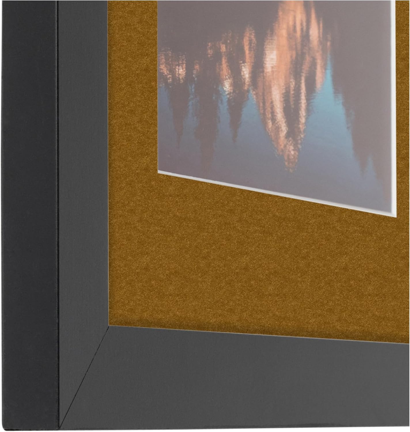 ArtToFrames Collage Picture Frame 3 Opening 3-5x7 Photo Frame | Made in USA | Black Frame Coronado and Black Mats