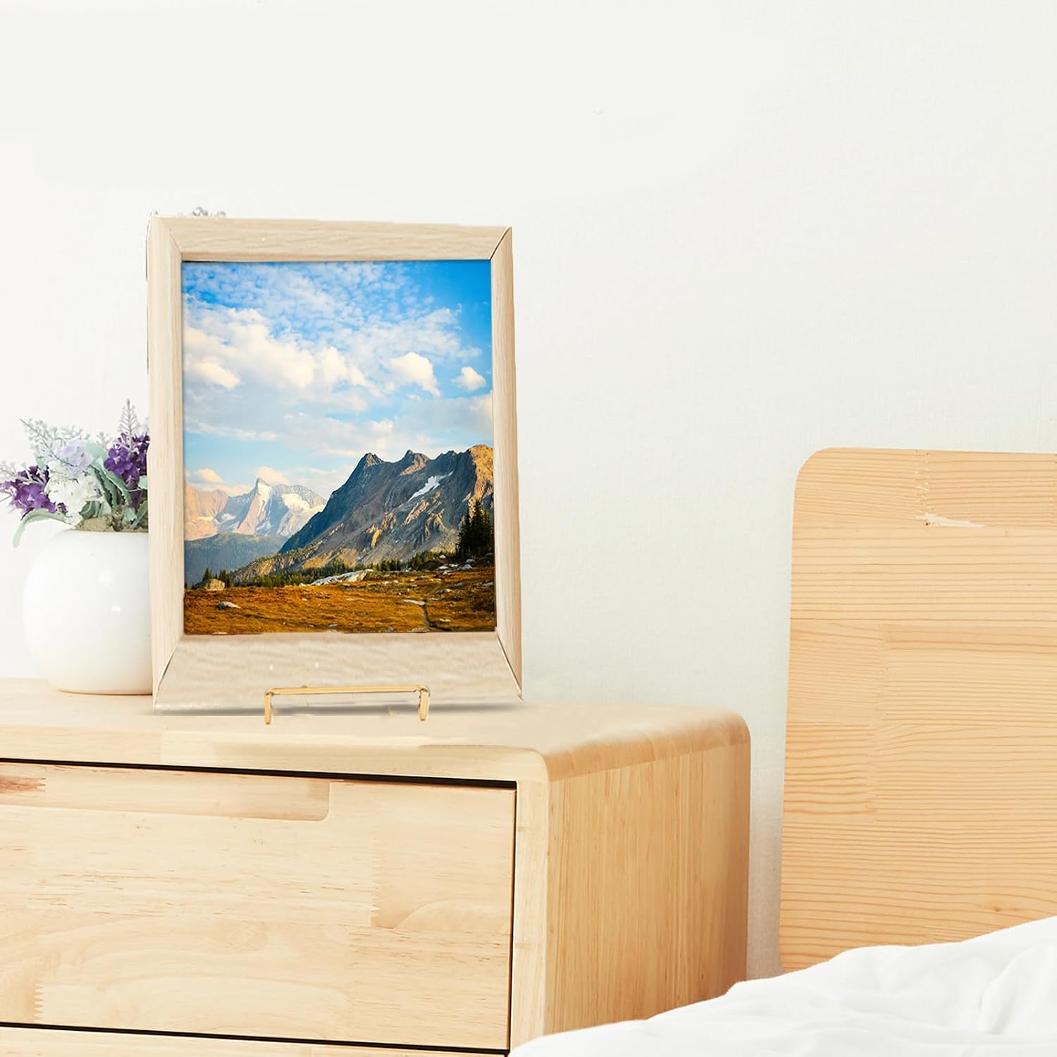 Gold Picture Stands for Display Square Table Easel Display / Square Gold 6 Inch / 6 Inch / Set of 4