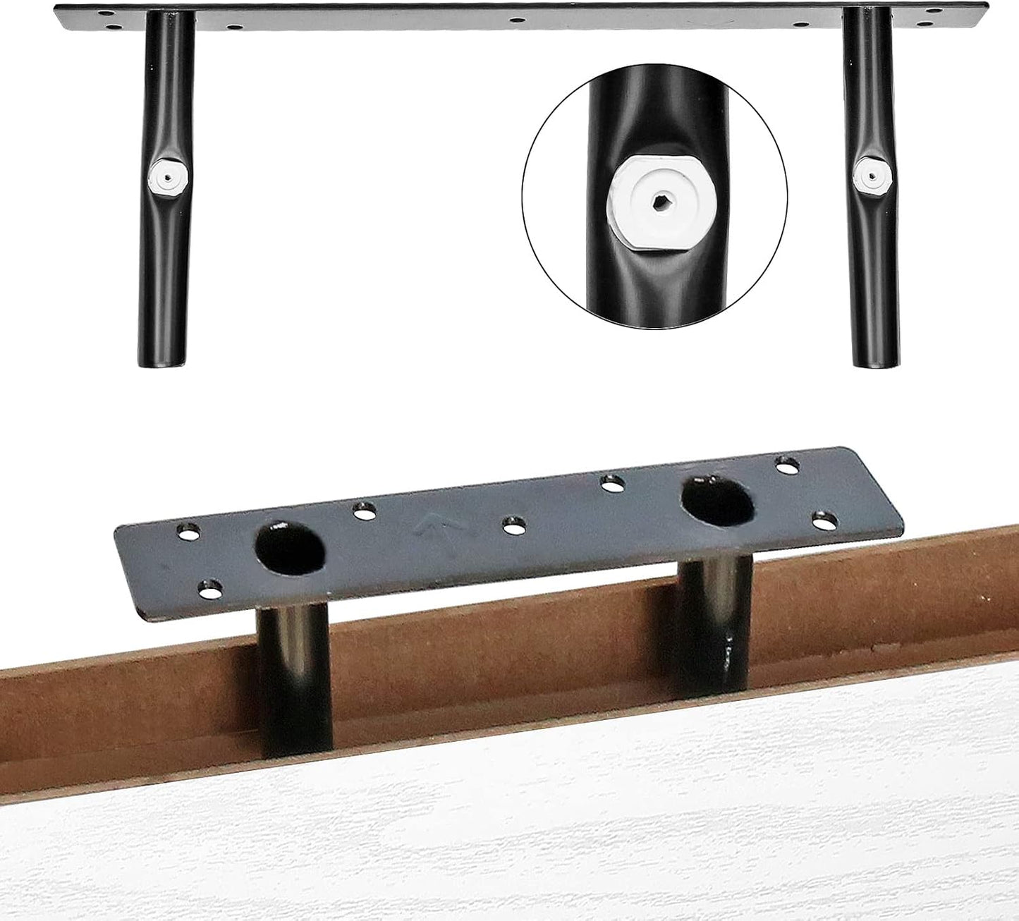 QEEIG ‎Bathroom Shelves Over Toilet - Paper Storage Wall Mounted Farmhouse Decor Decorations Aesthetic Décor Sign Small