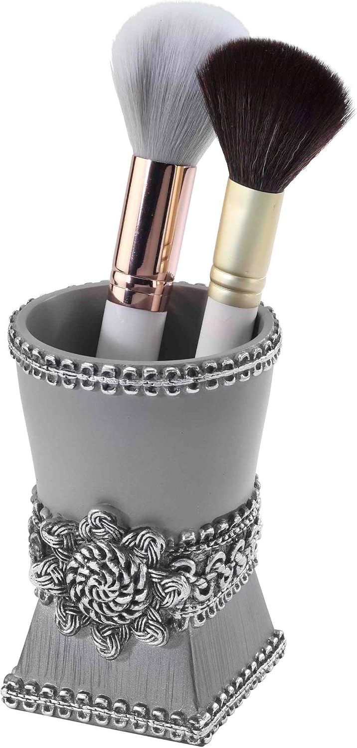 Toothbrush Holder / Soap Dish & Lotion Pump / Granite / 4pc Accessory Set