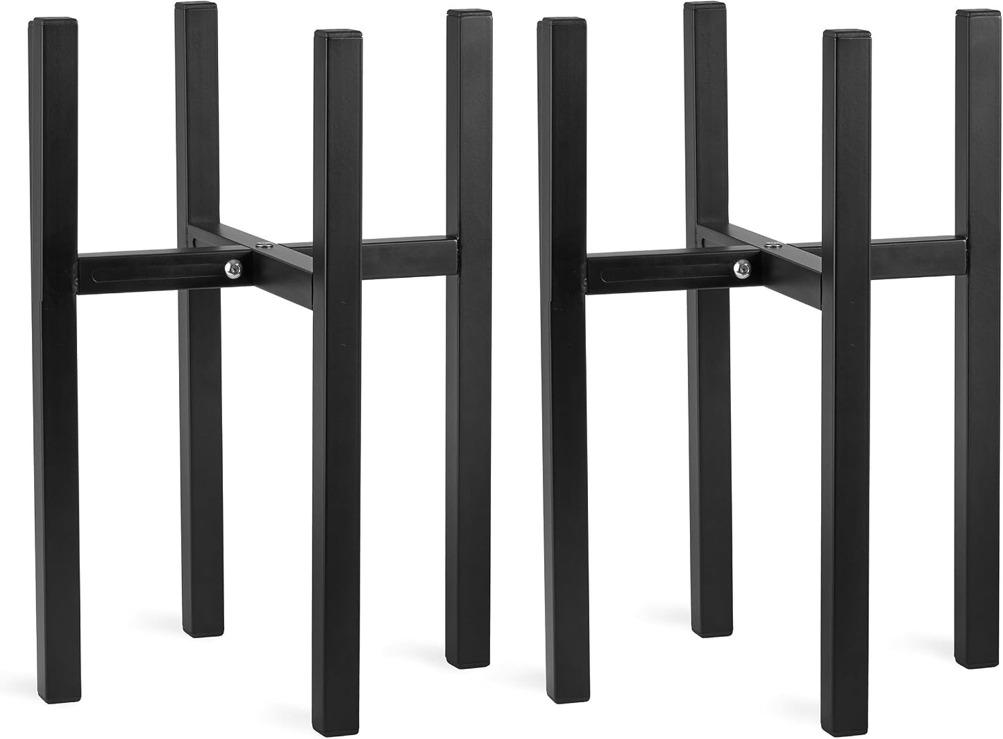 Sorbus Adjustable Metal Plant Stand – Mid Century Style Flower Pot Holder, 10 to 16 Inches Planter Stand for Modern