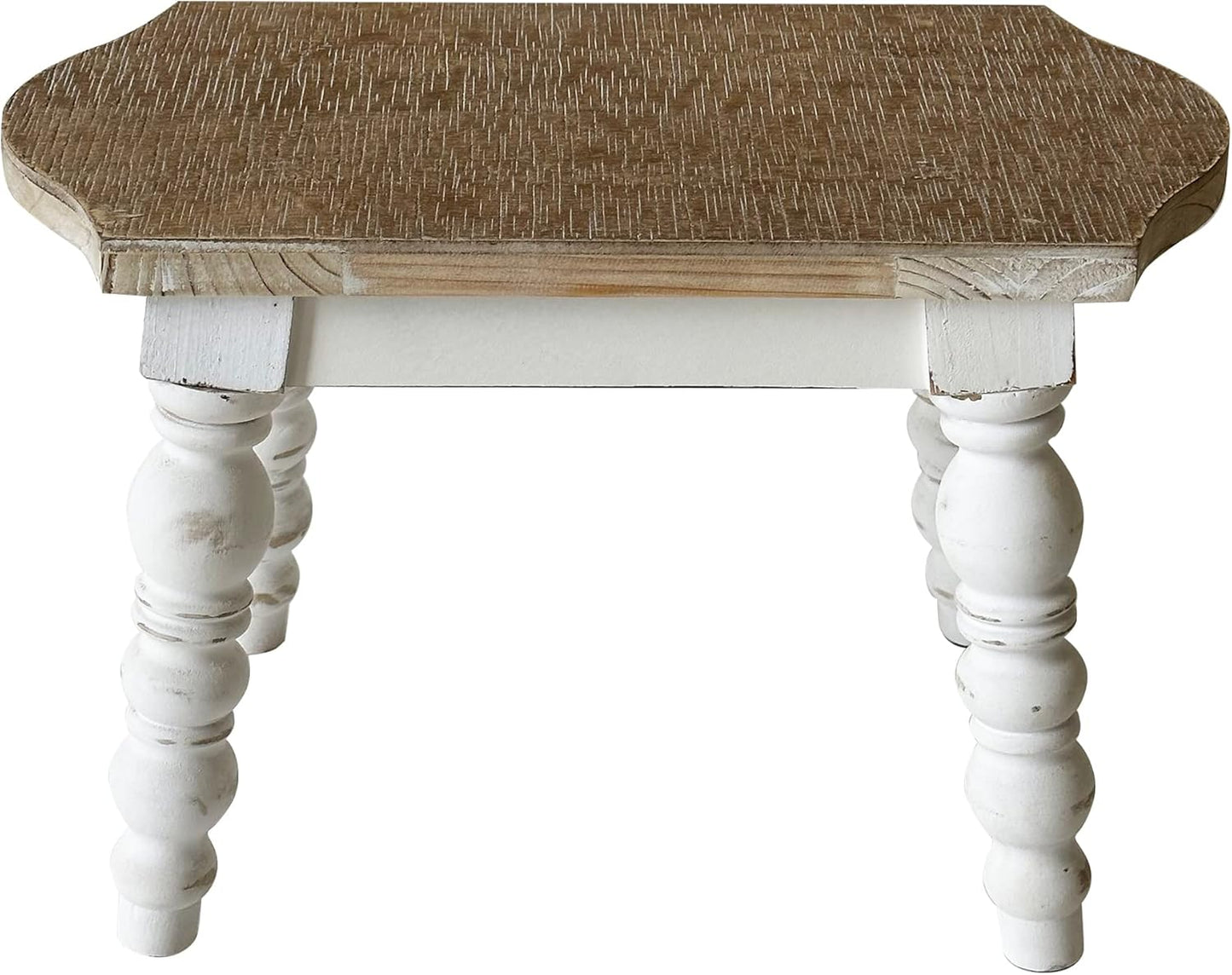 Bedside Step Plant Stand / White Wash