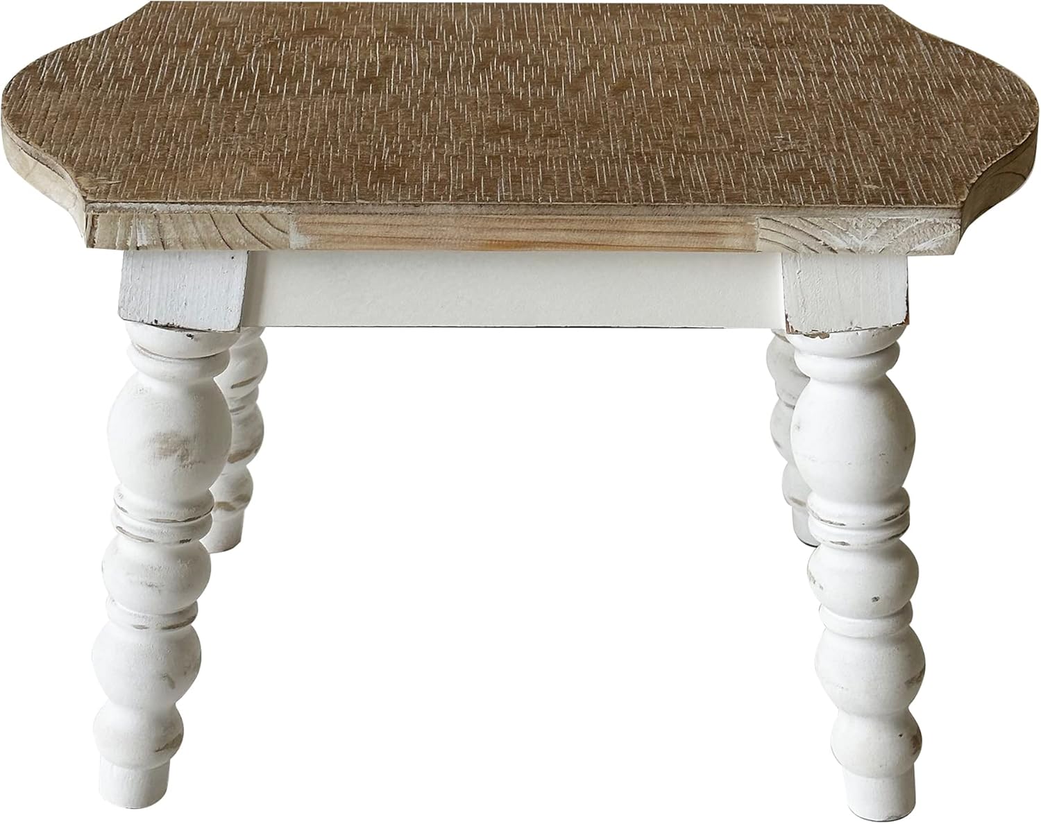Bedside Step Plant Stand / White Wash