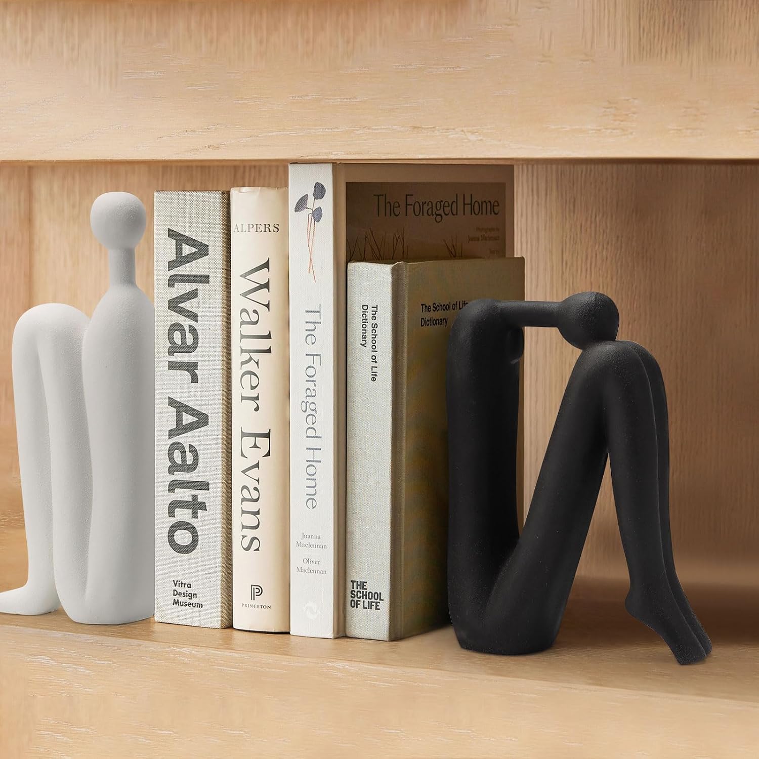Book Ends Decorative / Heavy Duty Book Holder and Book Stopper