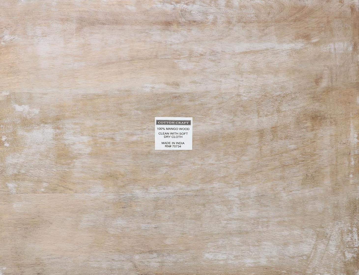 Rustic Food Tray / White Wash