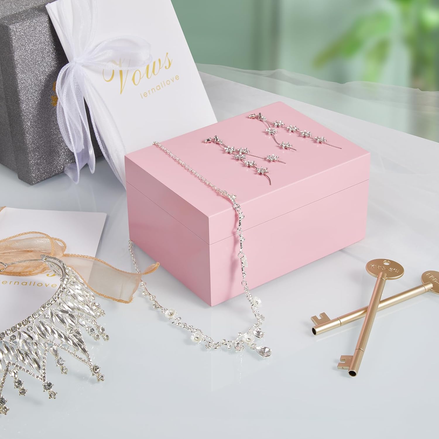 Wedding Memory Box / Pink / Small