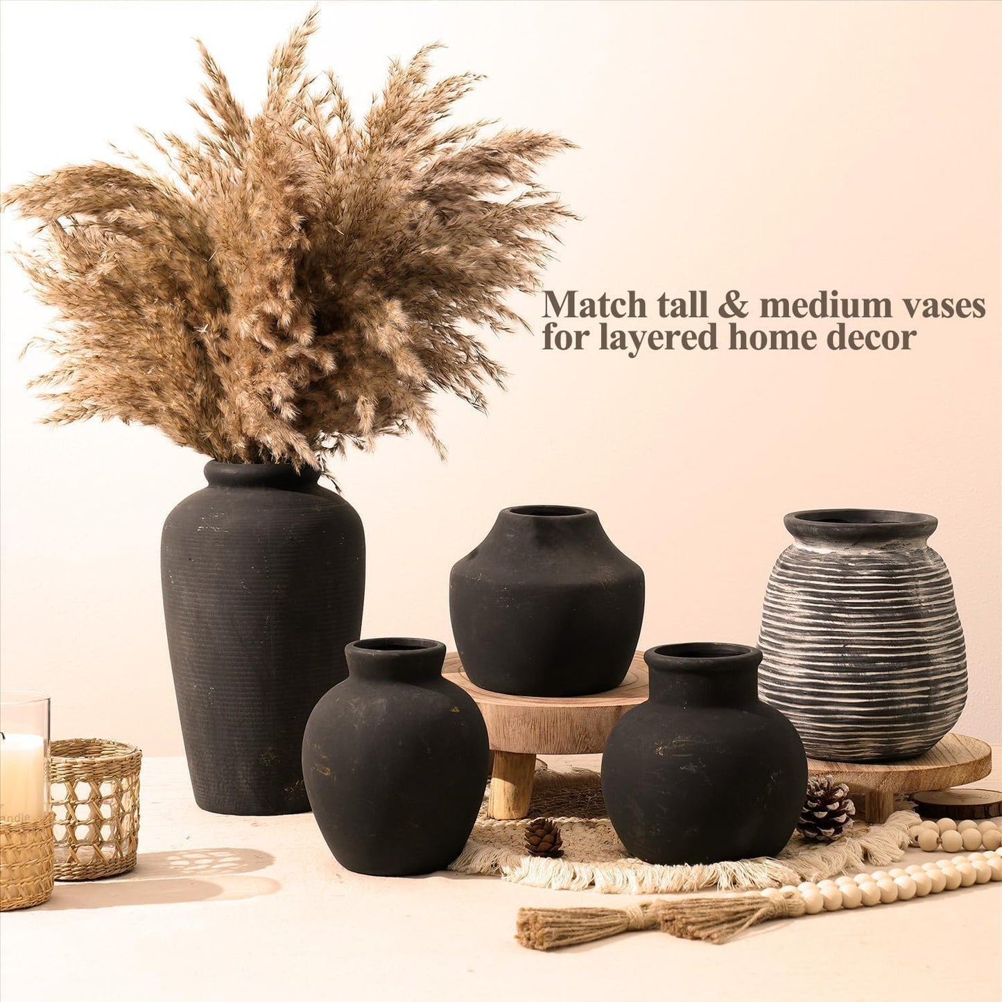 Distressed Bronze Terracotta Farmhouse Vase / 101-bronze