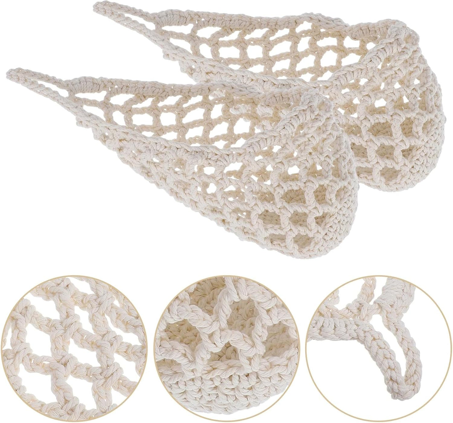 Wall Planters / 2PK Hanging Planter for Pot / White / 6 Inch