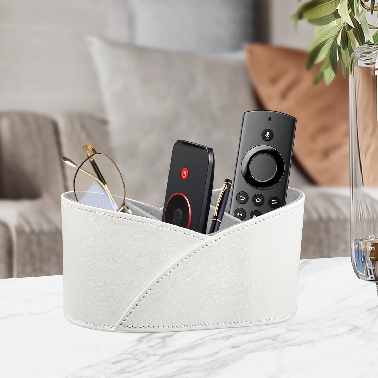 Remote Control Holder / Remotes Holder / White