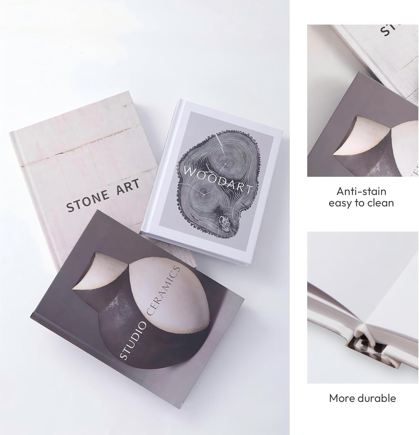Sizes Faux Books / Set of 3