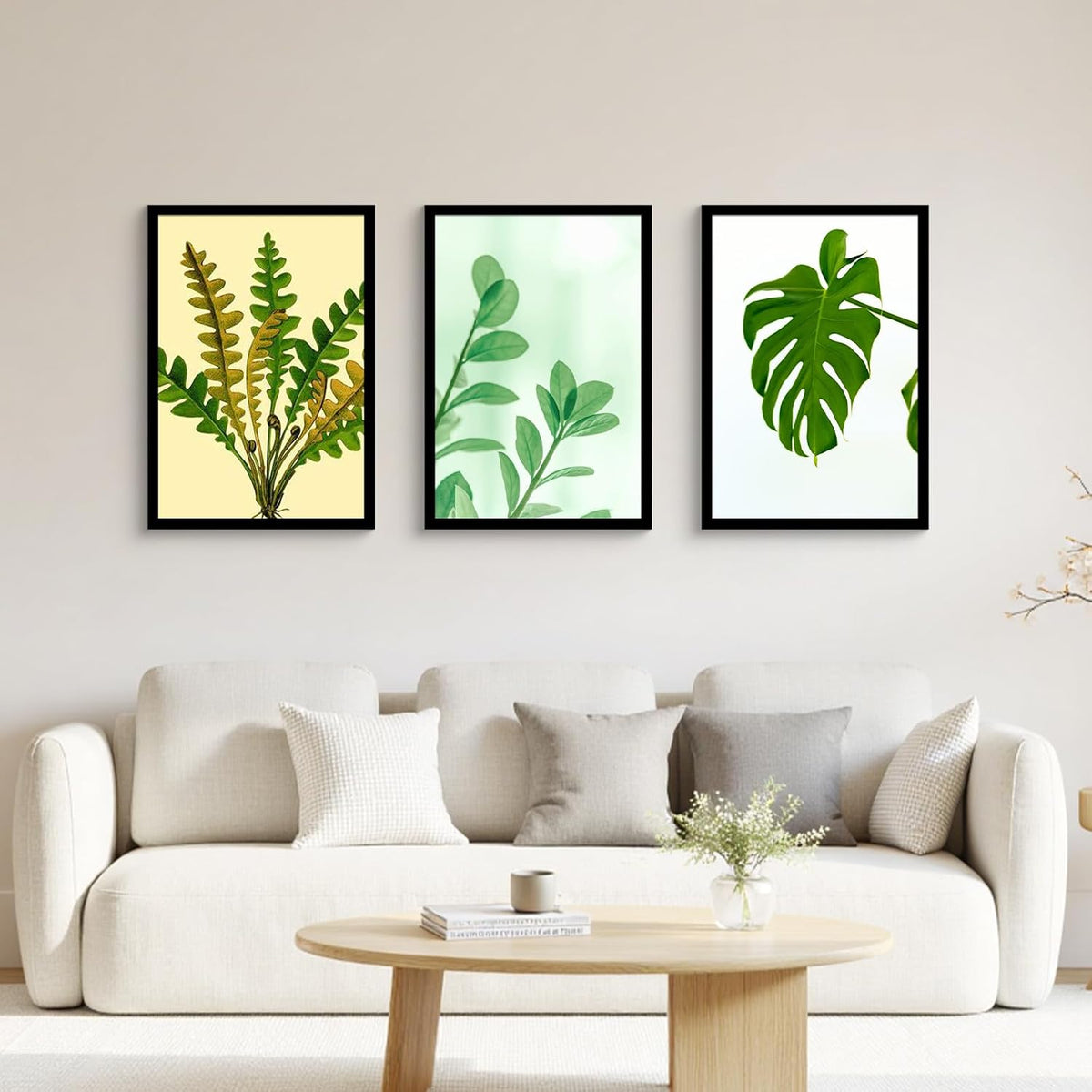 SESEAT 13x19 Picture Frame Set of 6, Wall Gallery Poster Frames, Engineered Wood with Plexiglass Sheet, Black