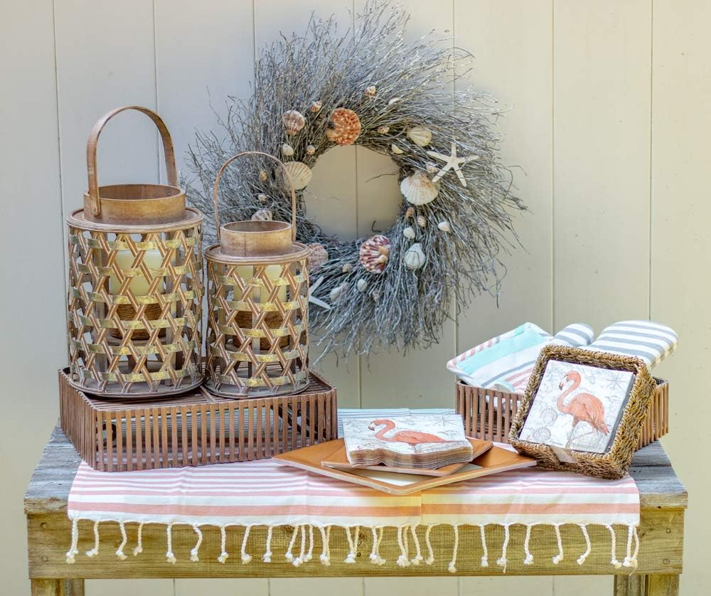 Cocktail Napkin Caddy / Seagrass