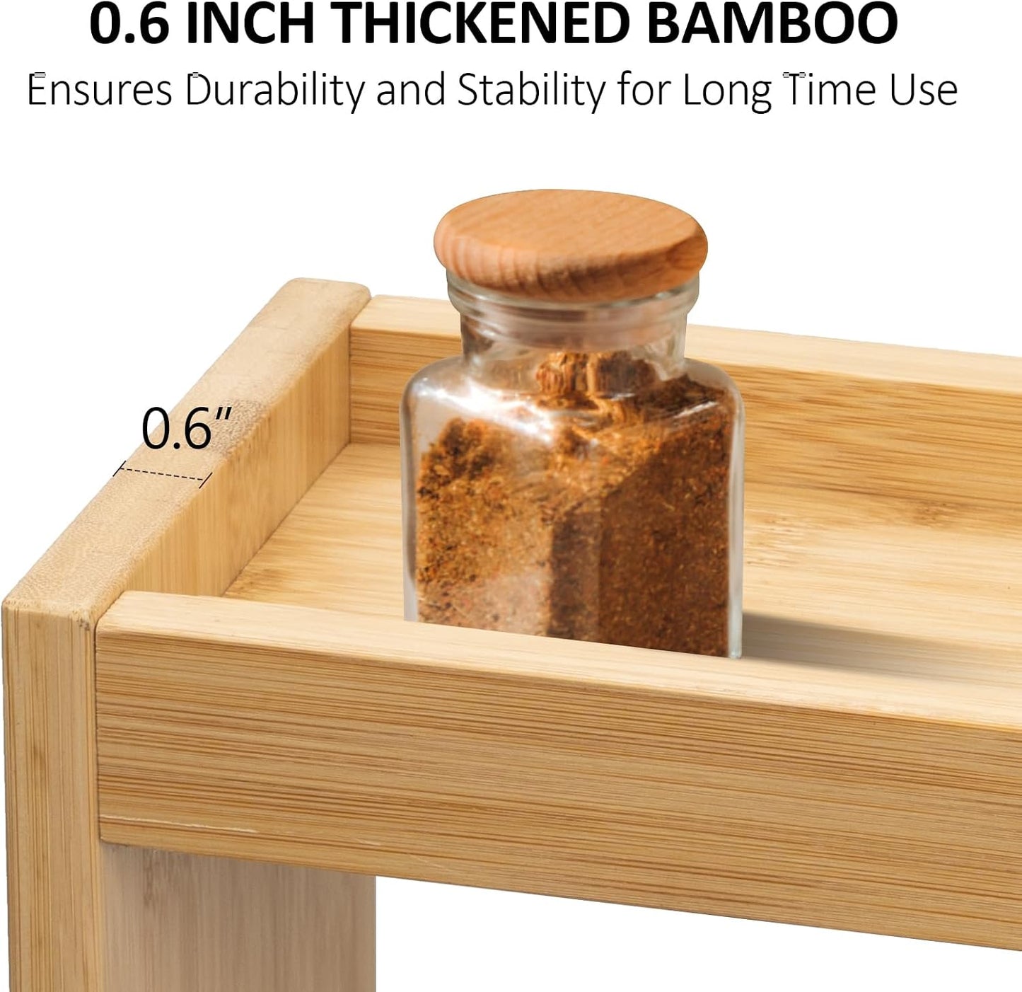 Over the Stove Spice Shelf for Kitchen,33" Over Stove Spice Rack Organizer | Stove Top Shelf, Stove Shelf for Back of