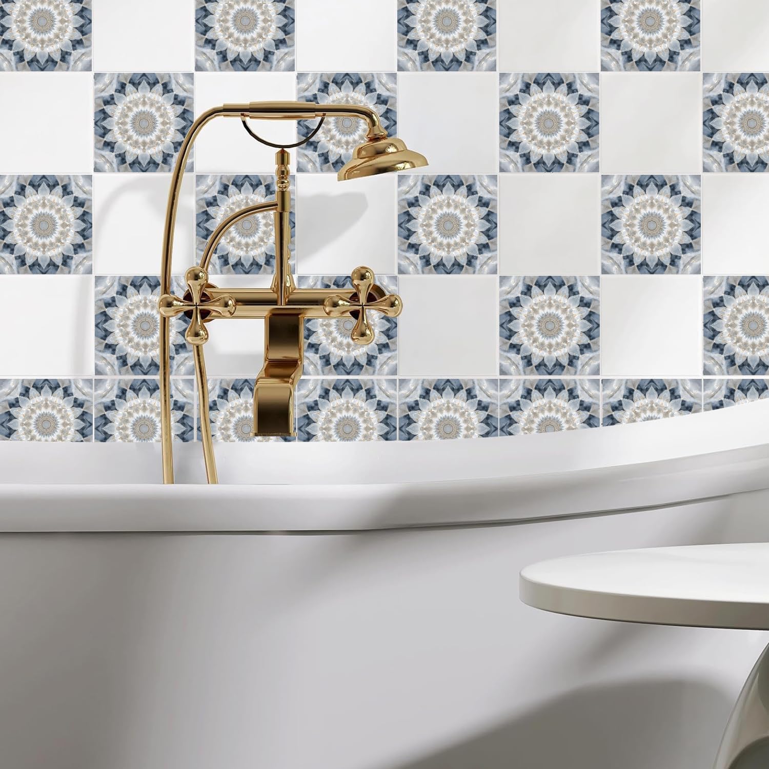 Wall Stickers Backsplash Decals / Multi-color11-24 / 6 x 6 / Set of 24