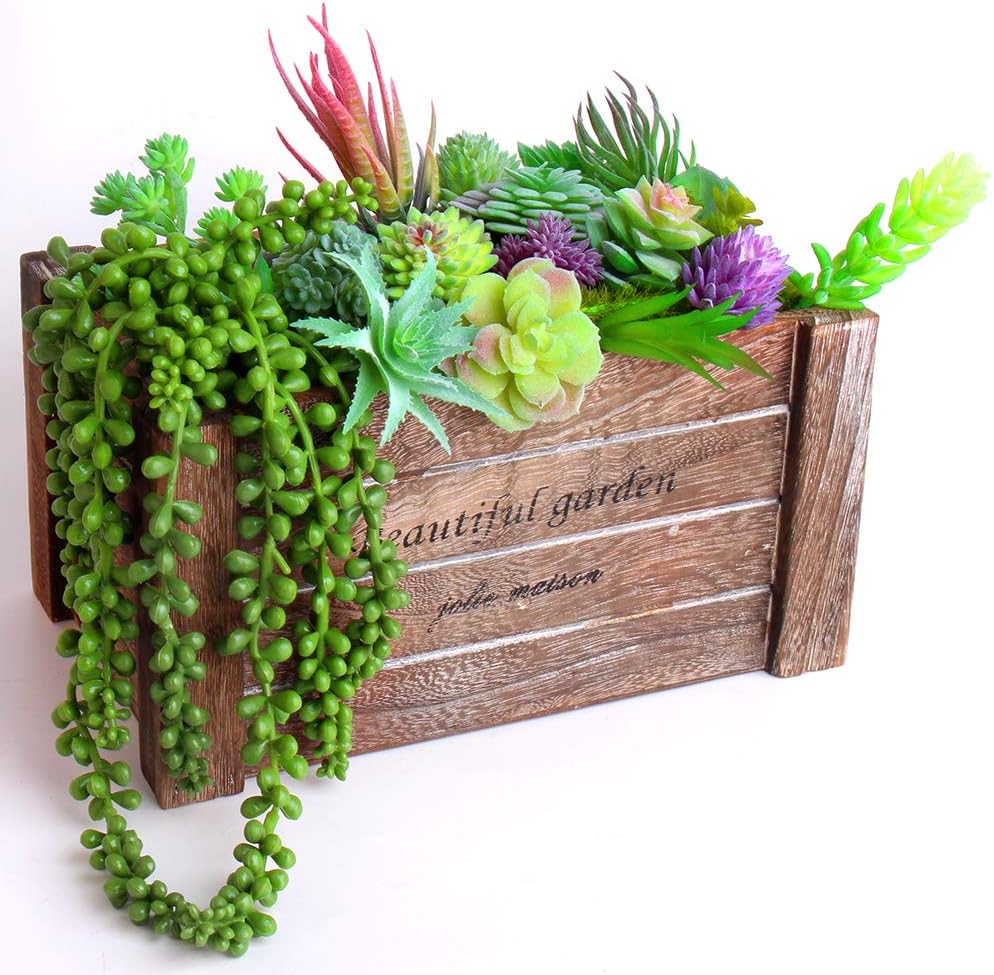 Fake Succulents Plants Artificial Succulents Assorted Faux Succulents in Bulk Artificial / Set of 14