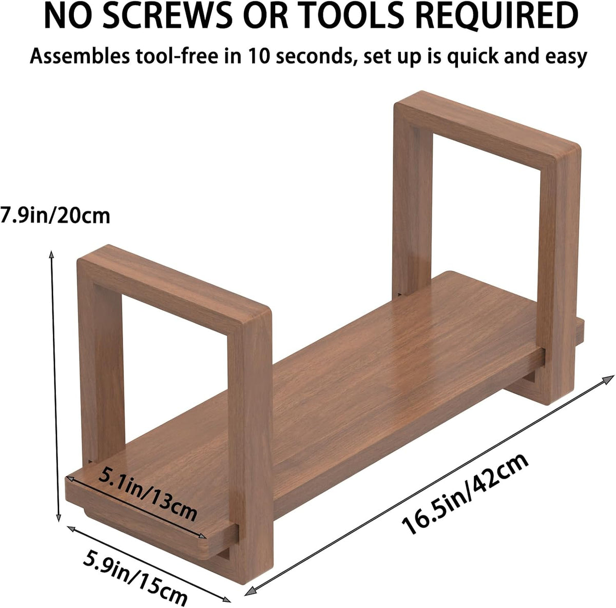 Adjustable Desktop Bookshelf Wooden Desk Book Holder Organizer Tabletop Bookshelf Mini Book Shelf Magazine Files