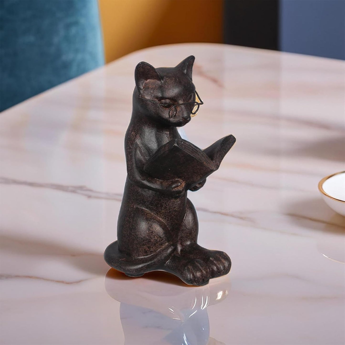 Cat Statue / Cat Figurine / Sitting Up