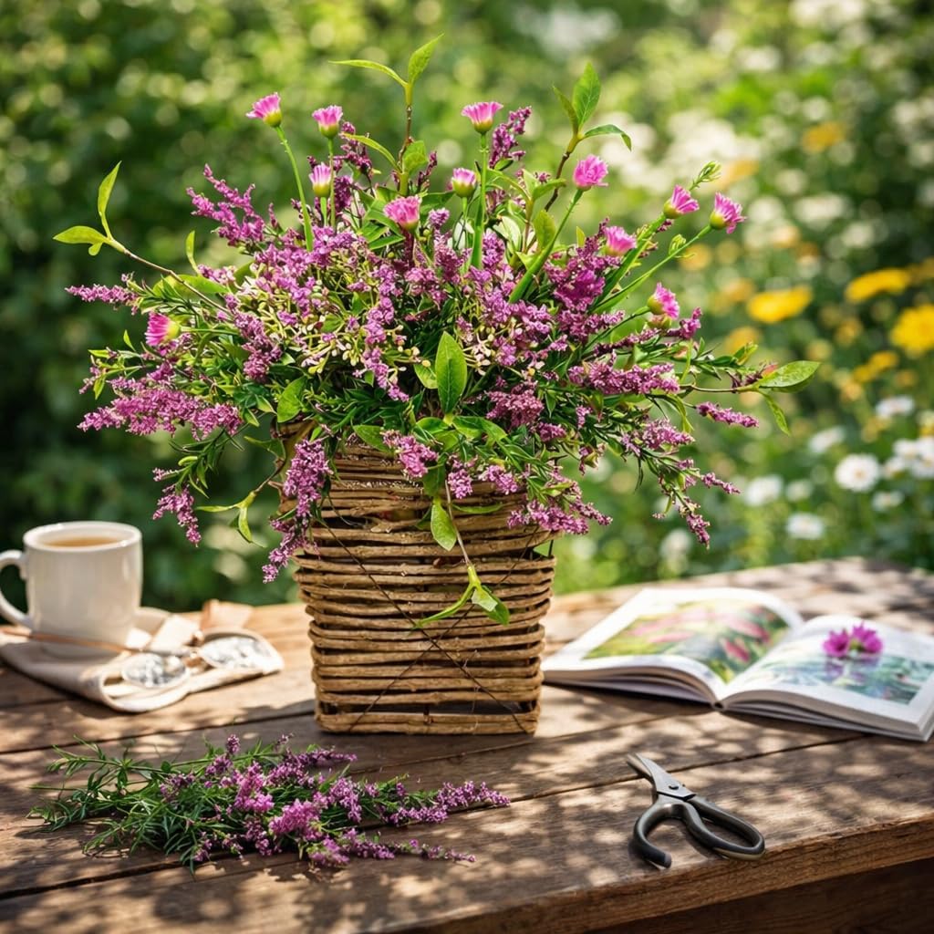 Artificial Seasonal Flowers Hanging / Wildflower