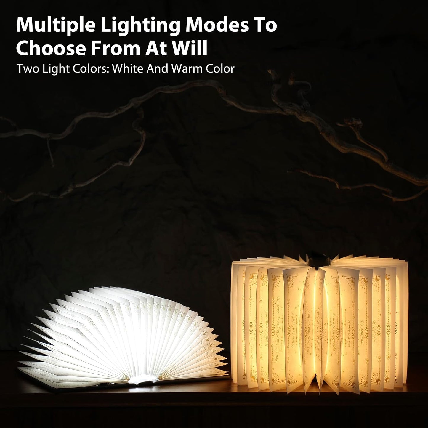 Foldable Paper lamp / Black
