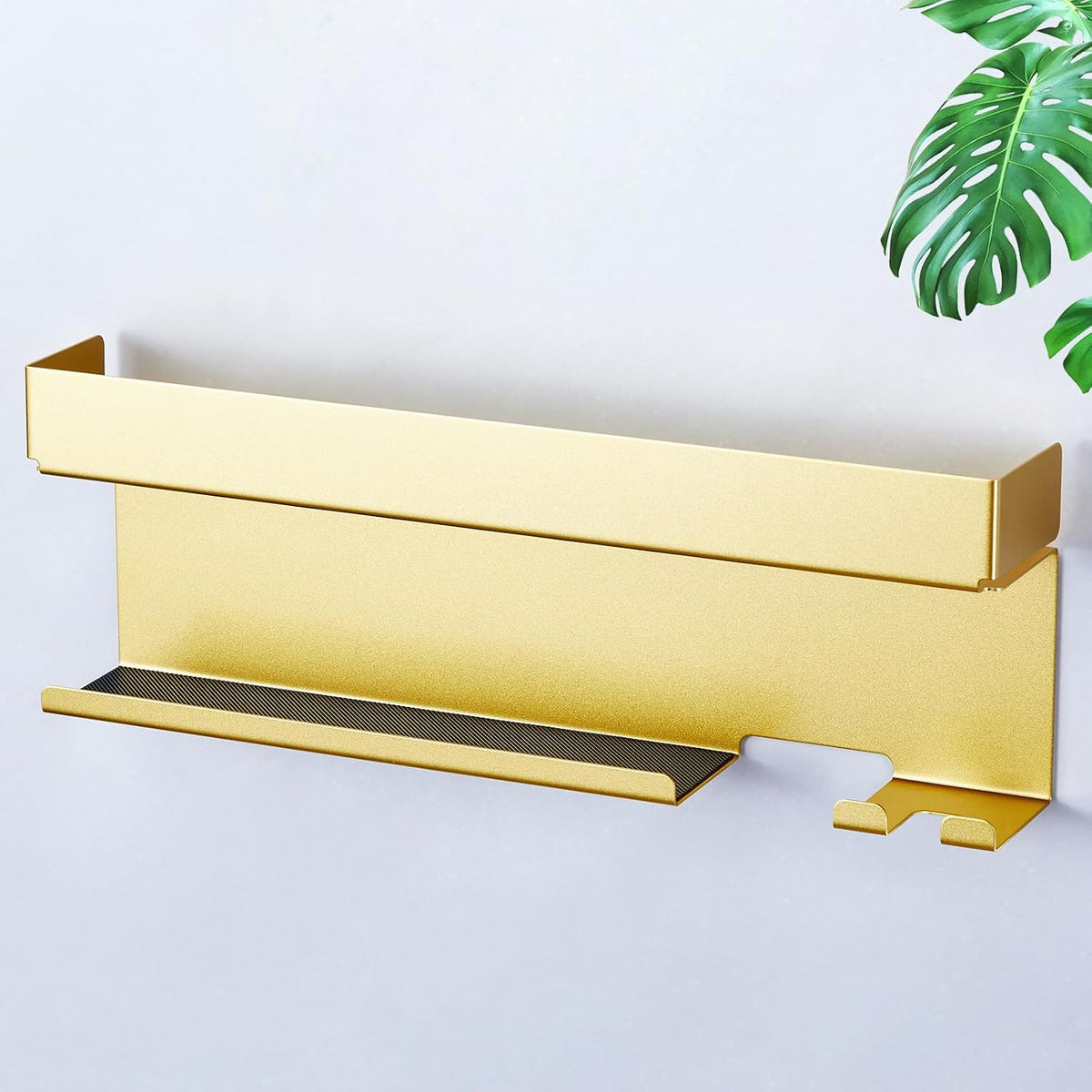 Storage Hair Dryer Holder for Curling Iron Accessories, Hair Tool Organizer Wall Mount, Curling Iron Holder, Bathroom