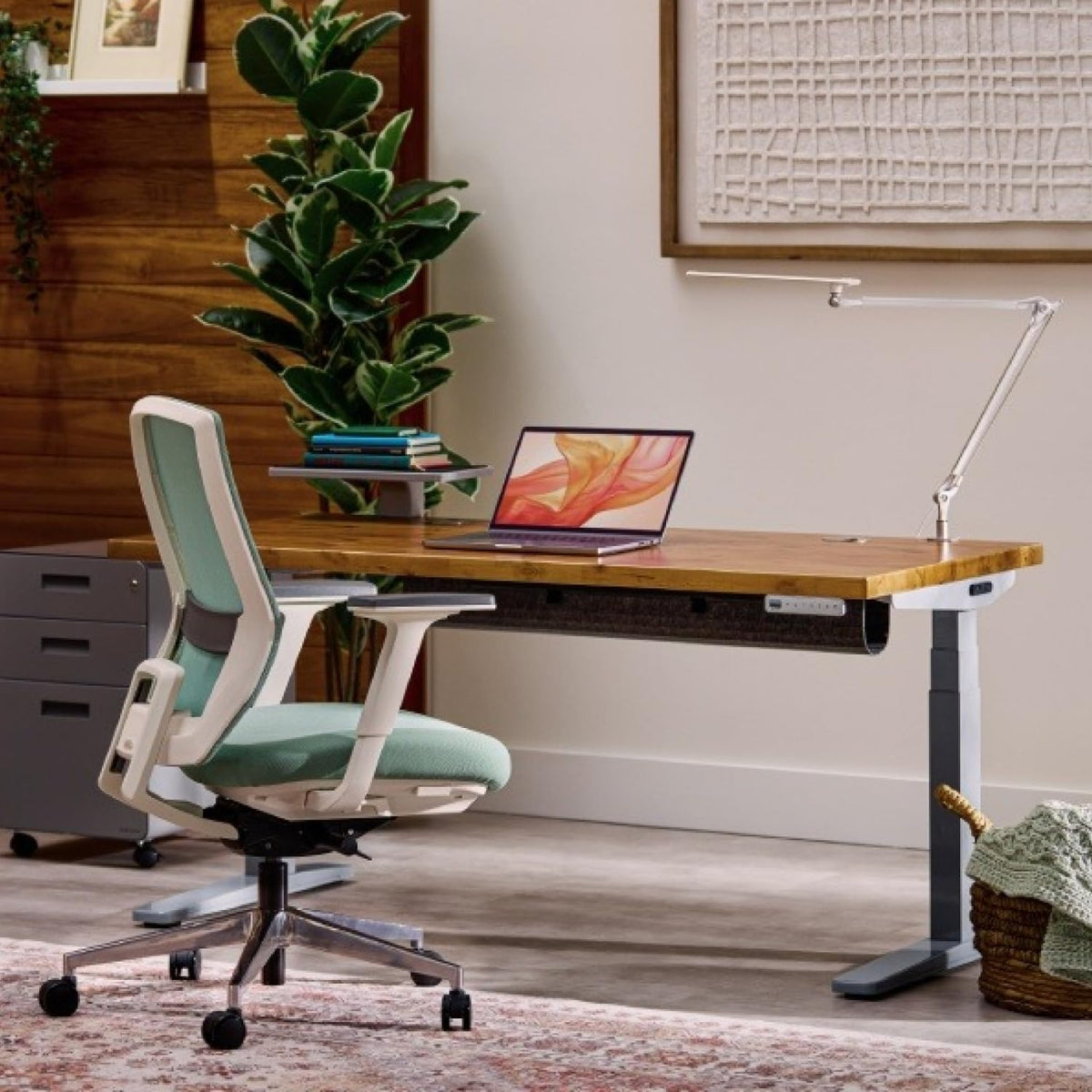 UPLIFTDESK E7 LED Desk Lamp with Clamp - 3 Color Mode Architect Desk Lamp | Dimmable Desk Lights for Home Office