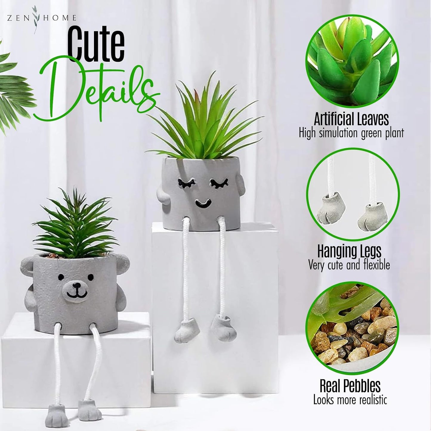 Faux Plant / Desk Plants / Shy Grandpa