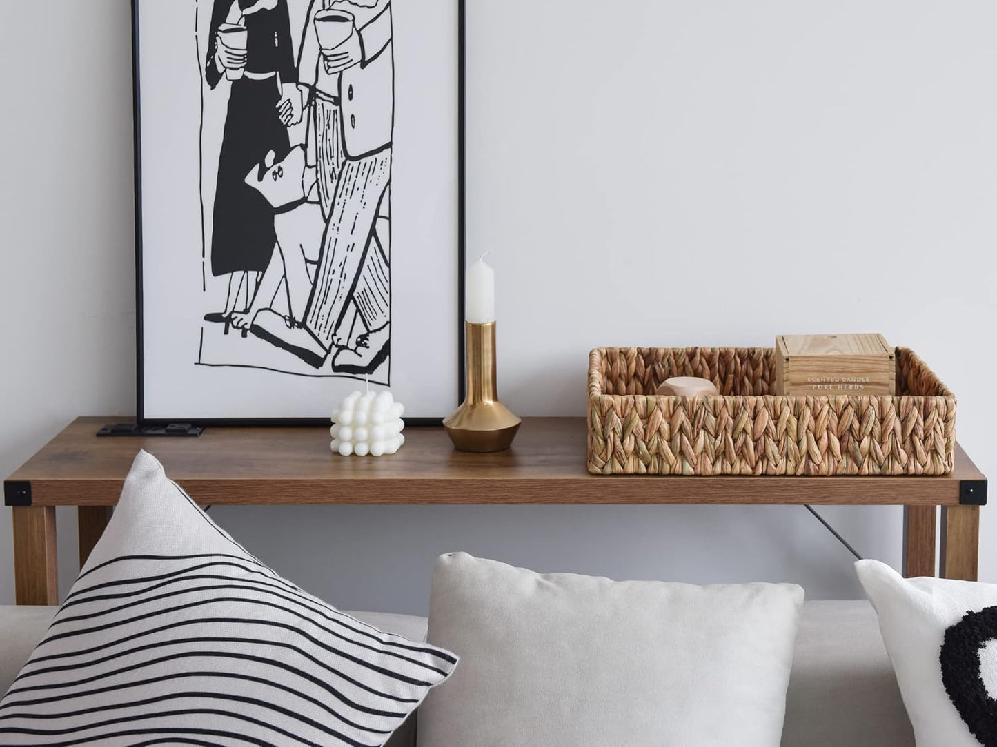 Wicker Storage Basket / Natural